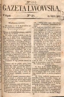 Gazeta Lwowska. 1820, nr 87