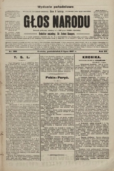 Głos Narodu : dziennik polityczny, założony w r. 1893 przez Józefa Rogosza (wydanie poranne). 1907, nr 300