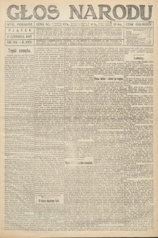 Głos Narodu (wydanie poranne). 1917, nr 134