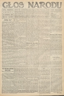 Głos Narodu (wydanie poranne). 1917, nr 141