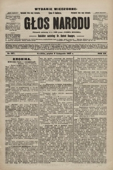Głos Narodu : dziennik polityczny, założony w r. 1893 przez Józefa Rogosza (wydanie wieczorne). 1907, nr 507