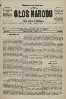Głos Narodu : dziennik polityczny, założony w r. 1893 przez Józefa Rogosza (wydanie poranne). 1907, nr 552