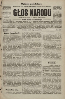 Głos Narodu : dziennik polityczny, założony w r. 1893 przez Józefa Rogosza (wydanie poranne). 1907, nr 564
