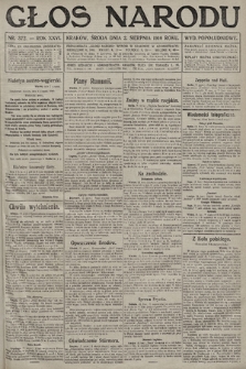 Głos Narodu (wydanie popołudniowe). 1916, nr 372
