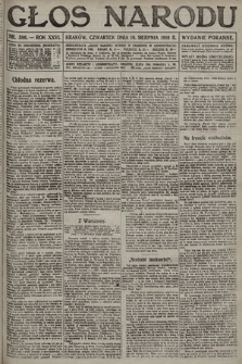 Głos Narodu (wydanie poranne). 1916, nr 386