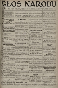 Głos Narodu (wydanie popołudniowe). 1916, nr 416