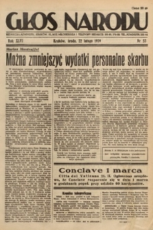 Głos Narodu. 1939, nr 53