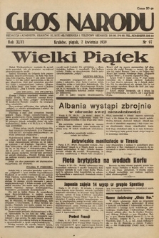 Głos Narodu. 1939, nr 97