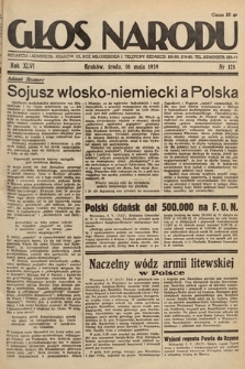 Głos Narodu. 1939, nr 128