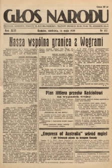 Głos Narodu. 1939, nr 132