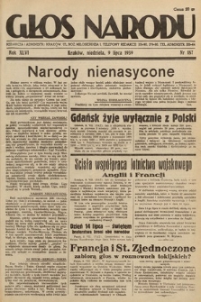 Głos Narodu. 1939, nr 187