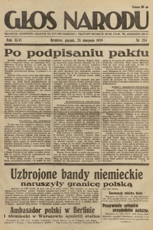 Głos Narodu. 1939, nr 234