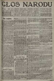 Głos Narodu (wydanie poranne). 1916, nr 426