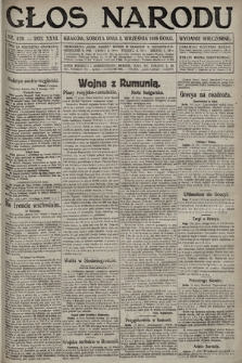 Głos Narodu (wydanie wieczorne). 1916, nr 429