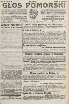 Głos Pomorski. 1926, nr 4