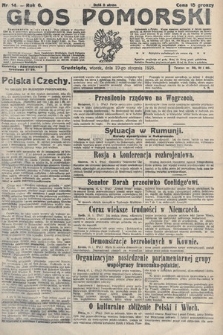 Głos Pomorski. 1926, nr 14