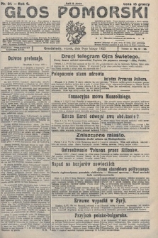 Głos Pomorski. 1926, nr 31