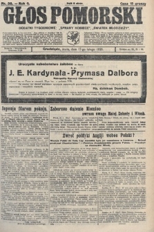 Głos Pomorski. 1926, nr 38