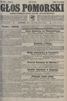 Głos Pomorski. 1926, nr 82