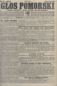 Głos Pomorski. 1926, nr 85