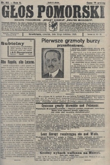 Głos Pomorski. 1926, nr 92