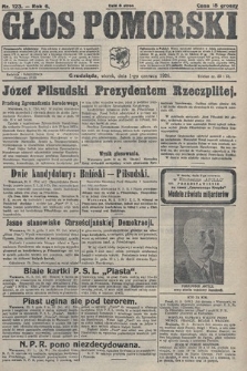 Głos Pomorski. 1926, nr 123