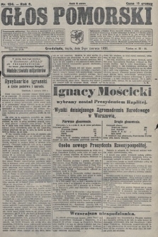Głos Pomorski. 1926, nr 124