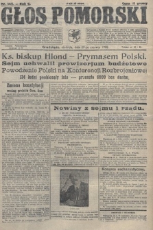 Głos Pomorski. 1926, nr 145