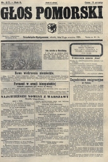 Głos Pomorski. 1926, nr 217