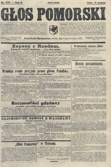 Głos Pomorski. 1926, nr 227