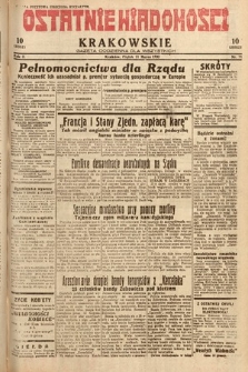 Ostatnie Wiadomości Krakowskie : gazeta codzienna dla wszystkich. 1932, nr 71