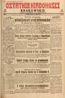 Ostatnie Wiadomości Krakowskie : gazeta codzienna dla wszystkich. 1932, nr 79