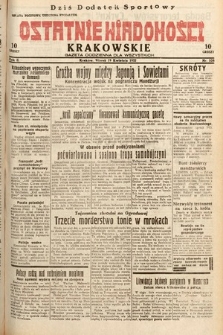 Ostatnie Wiadomości Krakowskie : gazeta codzienna dla wszystkich. 1932, nr 108