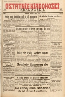 Ostatnie Wiadomości Krakowskie : gazeta codzienna dla wszystkich. 1932, nr 137