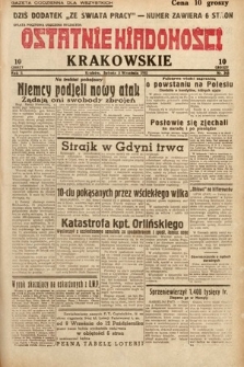 Ostatnie Wiadomości Krakowskie. 1932, nr 245