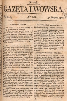 Gazeta Lwowska. 1820, nr 101