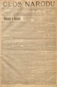 Głos Narodu (wydanie poranne). 1919, nr 2