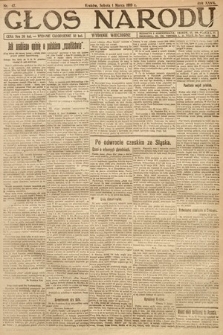 Głos Narodu (wydanie wieczorne). 1919, nr 47