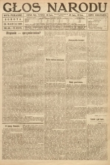 Głos Narodu (wydanie poranne). 1919, nr 69