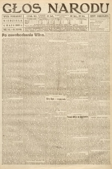 Głos Narodu (wydanie poranne). 1919, nr 99