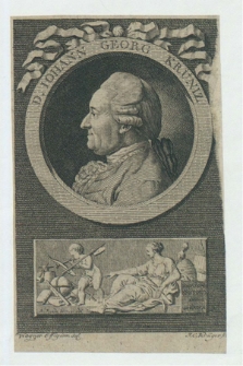 Autografy Johanna Georga Krüniza i inne materiały z nim związane