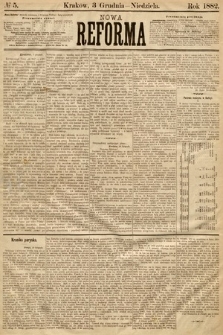 Nowa Reforma. 1882, nr 5