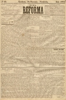 Nowa Reforma. 1883, nr 22