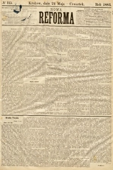 Nowa Reforma. 1883, nr 115