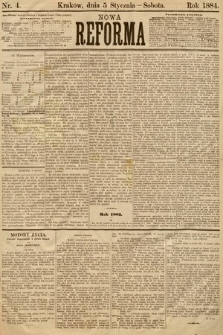Nowa Reforma. 1884, nr 4