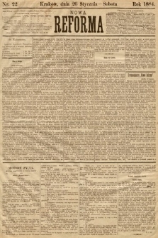 Nowa Reforma. 1884, nr 22
