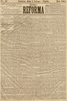 Nowa Reforma. 1884, nr 27