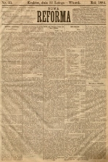 Nowa Reforma. 1884, nr 35