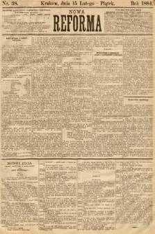 Nowa Reforma. 1884, nr 38