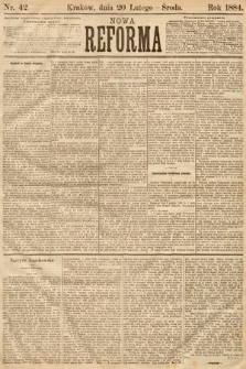Nowa Reforma. 1884, nr 42